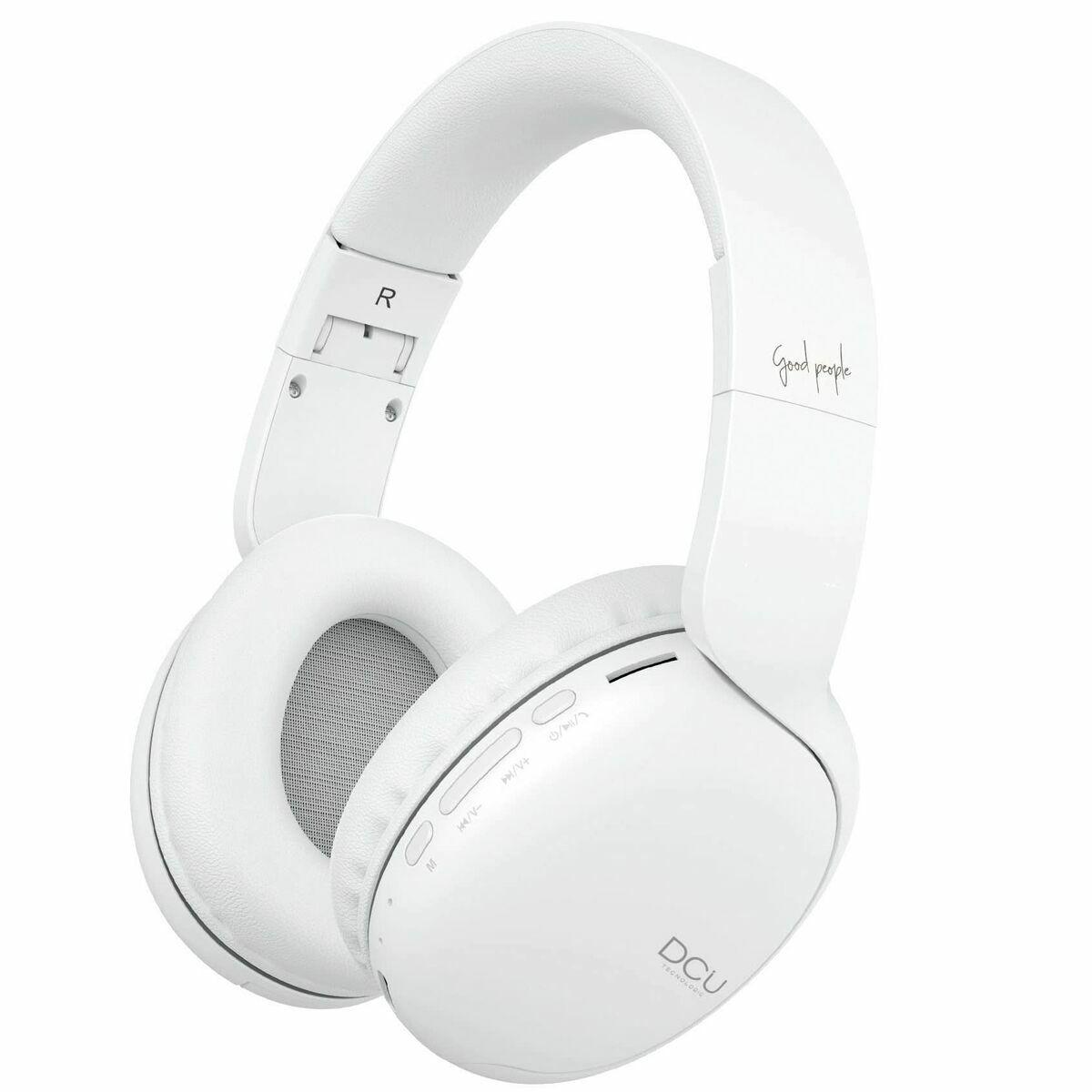 Auriculares Bluetooth DCU Branco