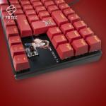 Teclado e Rato FR-TEC OP4001 QWERTY Castanho-avermelhado