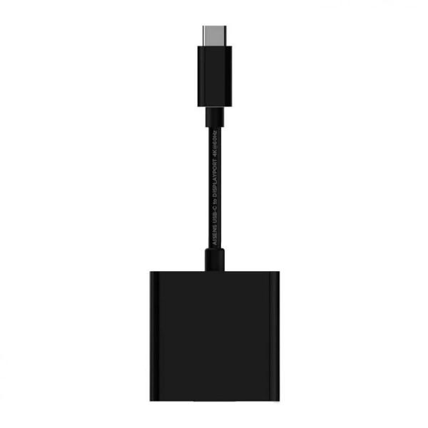 Adaptador USB-C para DisplayPort Aisens A109-0345 15 cm Preto 4K Ultra HD