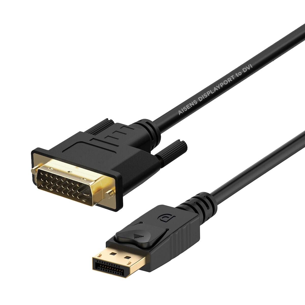 Adaptador DisplayPort para adaptador DVI Aisens A125-0366