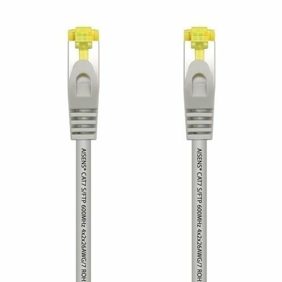 Cabo de rede rígido UTP Categoria 6 Aisens A146-0338 Cinzento 10 m