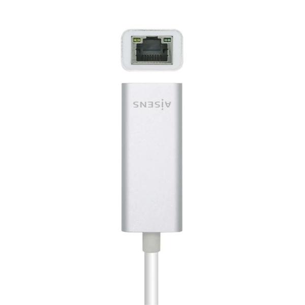 Adaptador USB para Ethernet Aisens A109-0505 15 cm Prata
