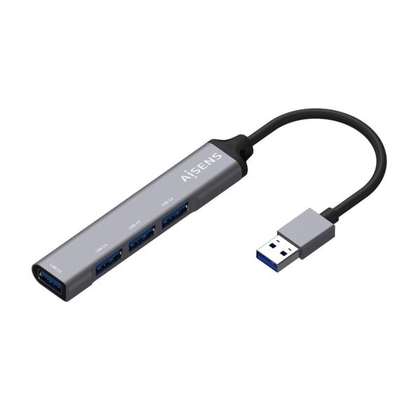 Hub USB Aisens A106-0540 Cinzento (1 Unidade)