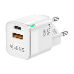 Carregador de Parede Aisens ASCH-30W2P004-W Branco 30 W