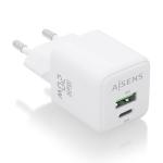 Carregador de Parede Aisens ASCH-20W2P010-W Branco 20 W (1 Unidade)