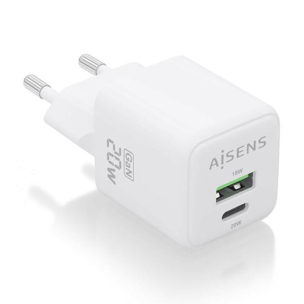 Carregador de Parede Aisens ASCH-20W2P010-W Branco 20 W (1 Unidade)