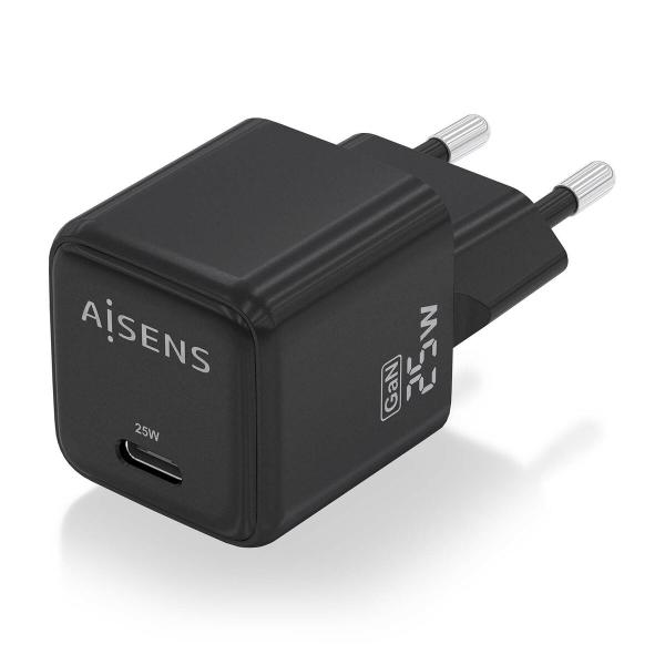 Carregador de Parede Aisens ASCH-25W1P013-BK 25 W Preto (1 Unidade)