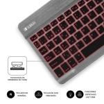 Teclado Bluetooth Subblim SUB-KBT-SMBL31 Cinzento Qwerty espanhol