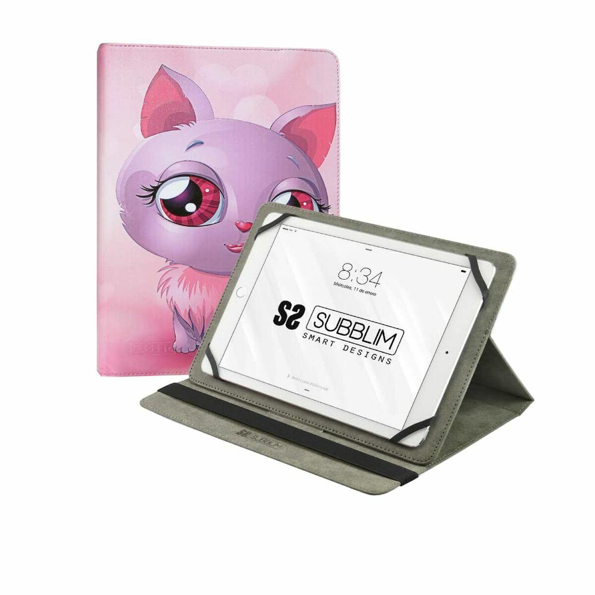 Capa para Tablet Subblim SUBCUT4TC002 Cor de Rosa 10,1"