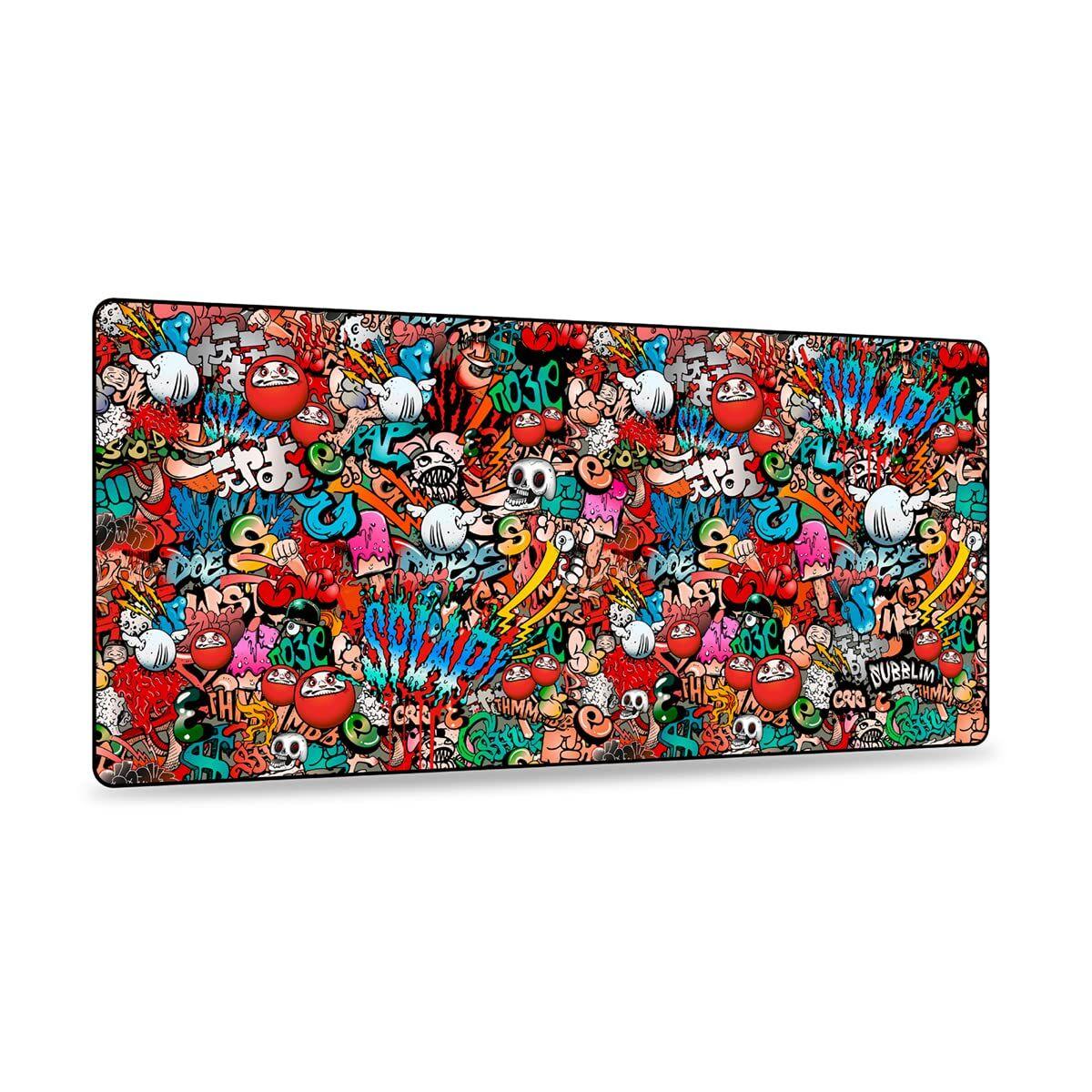 Tapete de Rato Subblim SUB-MP-01PUW02 Multicolor XL