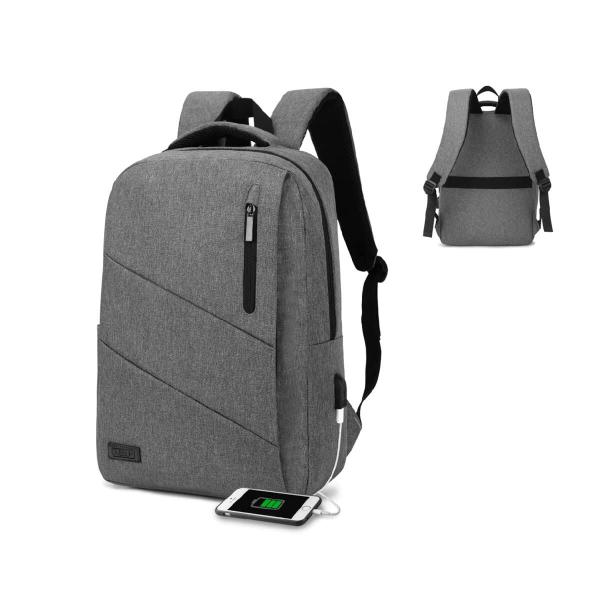 Mochila para notebook Subblim SUBBLIM Cinzento