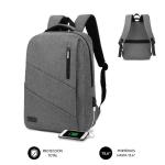 Mochila para notebook Subblim SUBBLIM Cinzento