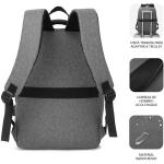 Mochila para notebook Subblim SUBBLIM Cinzento