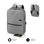 Mochila para Portátil e Tablet com Saída USB Subblim SUB-BP-3EAP001 Cinzento