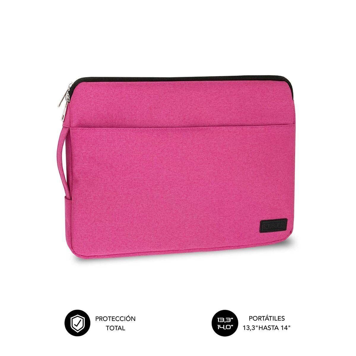 Mala para Portátil Subblim SUB-LS-0PS0003 Cor de Rosa