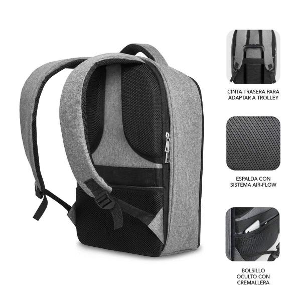 Mochila para notebook Subblim SUBBP-3SA1100 Preto