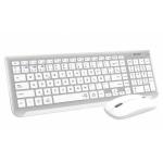 Teclado e Rato sem Fios Subblim SUBKBC-DCEP10 Prateado Qwerty espanhol