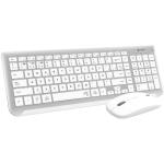Teclado e Rato sem Fios Subblim SUBKBC-DCEP10 Prateado Qwerty espanhol