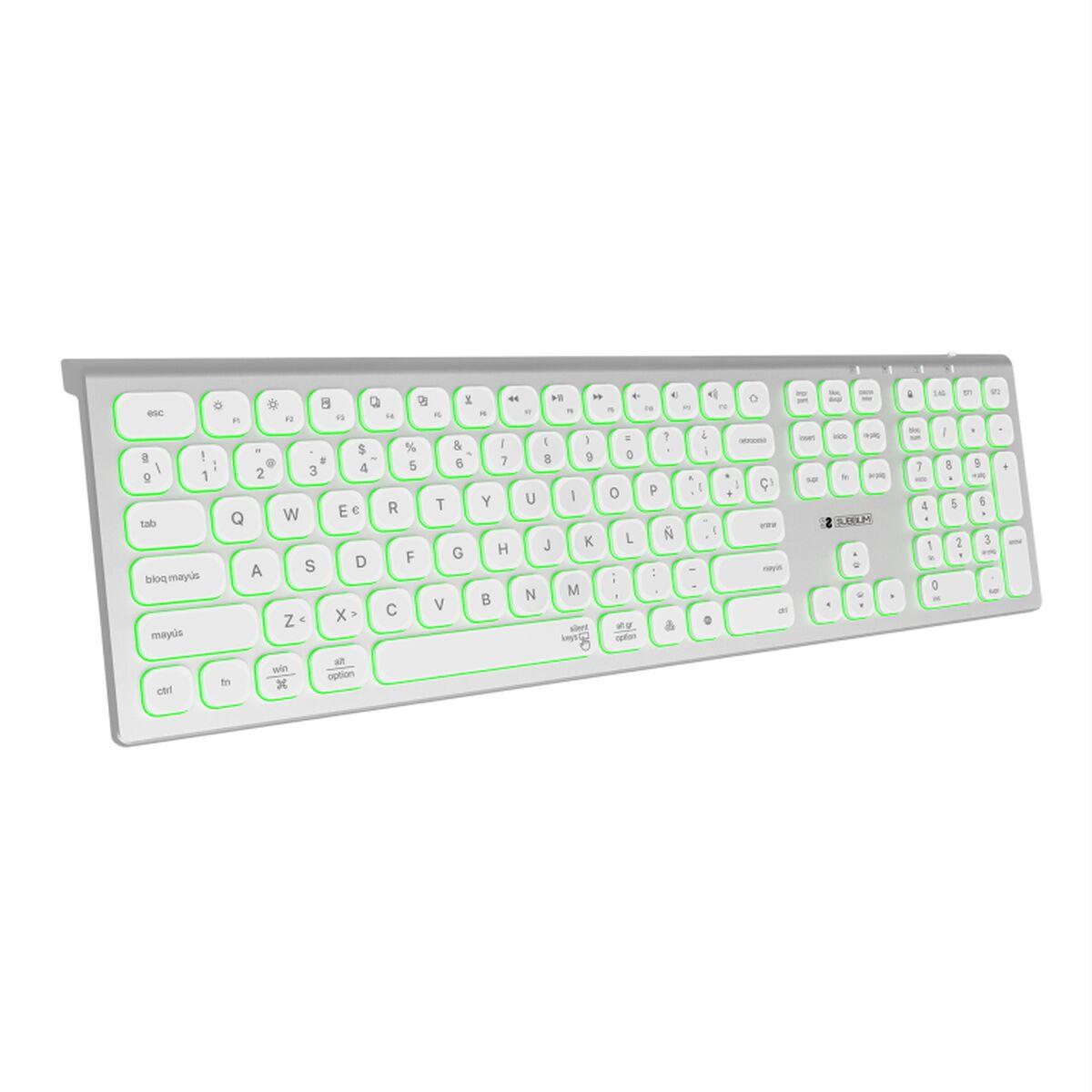 Teclado Bluetooth Subblim SUBKB-3MIE300 Qwerty espanhol