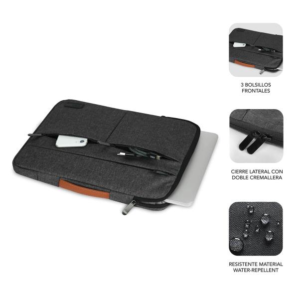 Mala para Portátil Subblim SUBLSAP36050 Cinzento