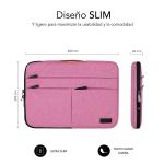 Mala para Portátil Subblim SUBLS-AP36053 Cor de Rosa 15,6"