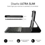 Capa para Tablet Subblim SUBKT3-BTS060 Preto Qwerty espanhol