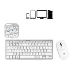 Tapete de Rato Subblim COMBO MULTIDISPOSITIVO COMPACTO SILVER