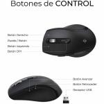 Teclado e Rato Subblim SUBKBC-DCOPW2 Preto