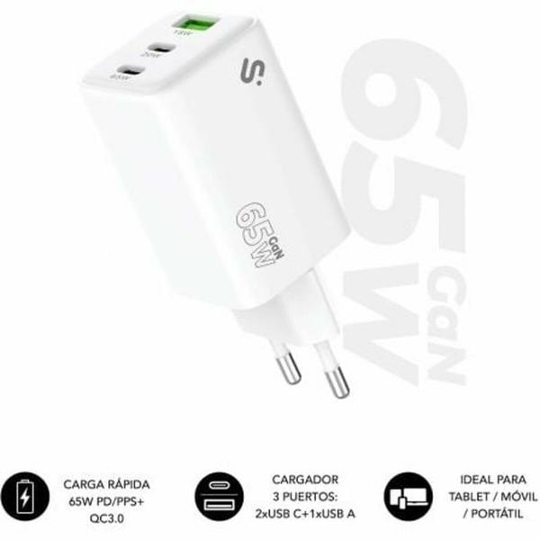 Carregador de Parede Subblim SUBCHG-6G6530 Branco 65 W 120 W