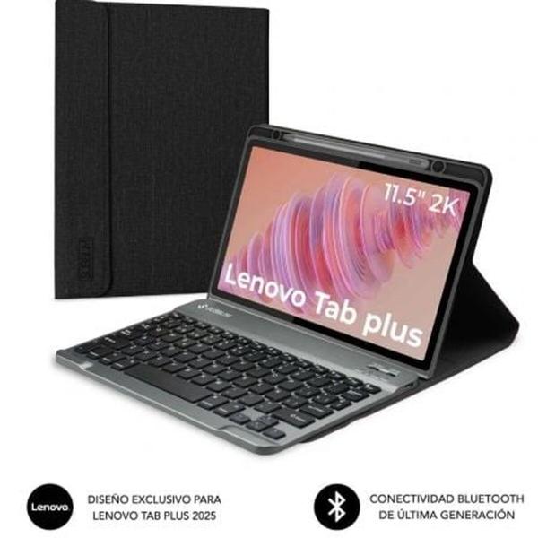 Capa para Tablet e Teclado Subblim SUBKT3-BTL330 Preto Qwerty espanhol