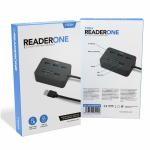 Leitor de cartões externo Nox-Xtreme Lite Reader One Preto