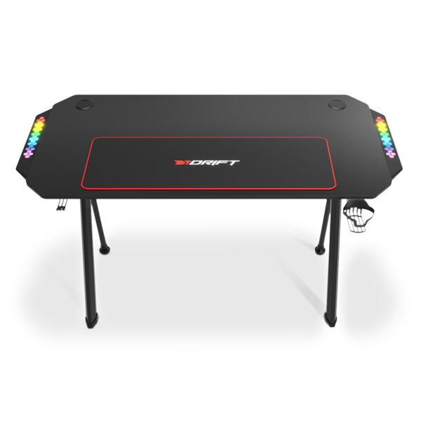 Mesa de Escritório DRIFT DRDZ175RGB Preto 120 x 60 cm
