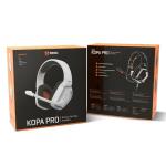 Auriculares com microfone Nox-Xtreme KROM KOPA PRO Branco Preto