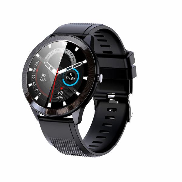 Smartwatch LEOTEC Wave Preto IPS 200 mAh Bluetooth 5.0 1,28"