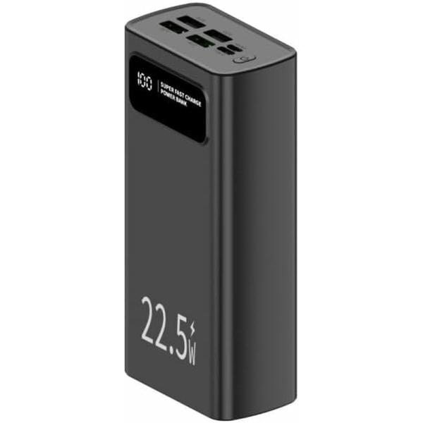 Powerbank LEOTEC LEPOW30W22K Preto 30000 mAh