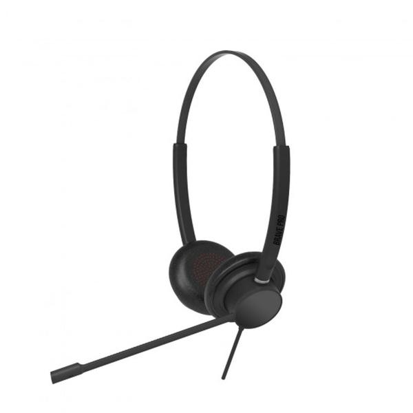 Auriculares com microfone SPC 4720C BRAVE PRO Preto