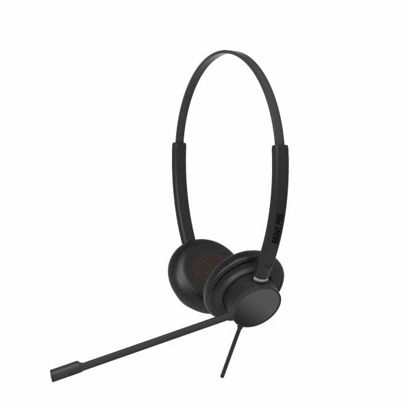 Auriculares com microfone SPC 4725A BRAVE PRO Preto