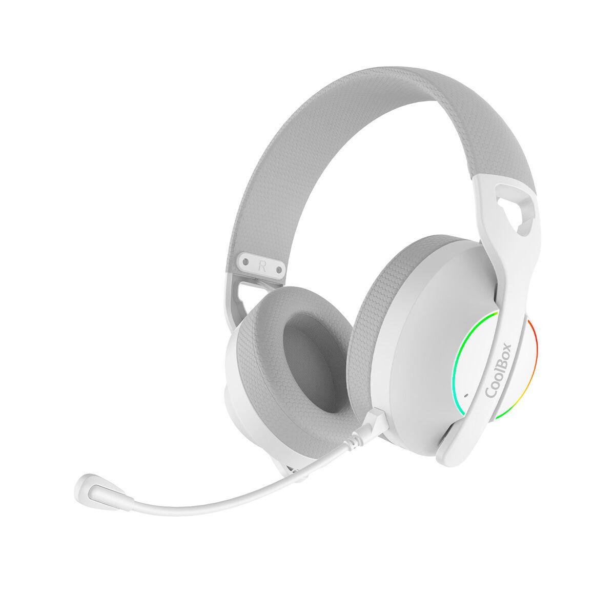Auriculares CoolBox WB01 Branco Multicolor