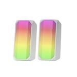 Altifalante Bluetooth Portátil Mars Gaming MSRGBW Branco 15 W 4 W