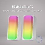 Altifalante Bluetooth Portátil Mars Gaming MSRGBW Branco 15 W 4 W