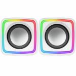 Altifalante PC Mars Gaming MSCUBEW 8W Branco 4 W