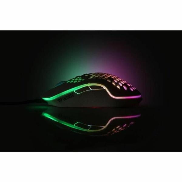 Rato Yenkee SHOTGUN YMS 3030WE Branco