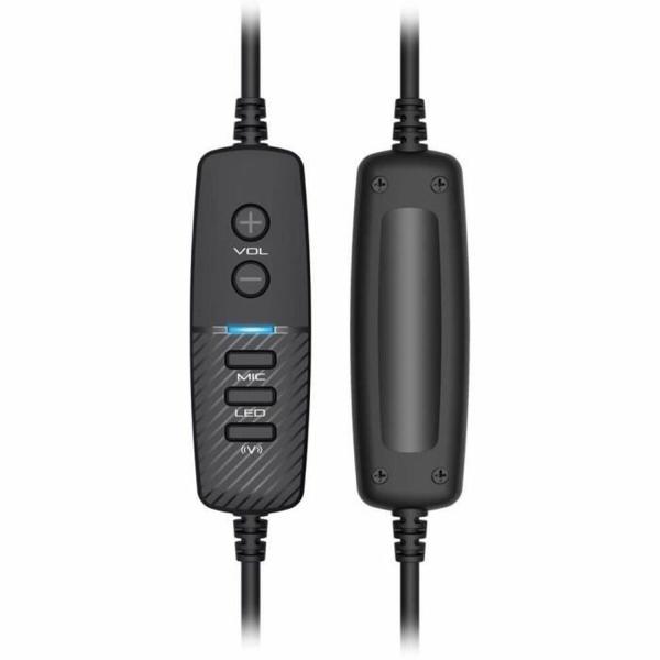 Auriculares Yenkee SHADOW - YHP 3035 Preto noir