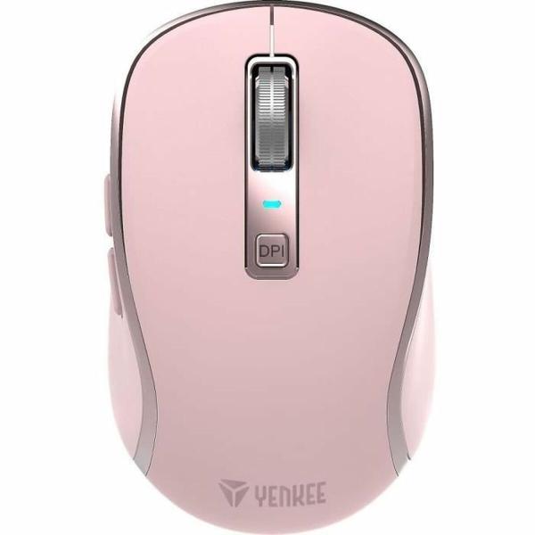Rato Yenkee YMS 2085PK Cor de Rosa Rose 2400 dpi