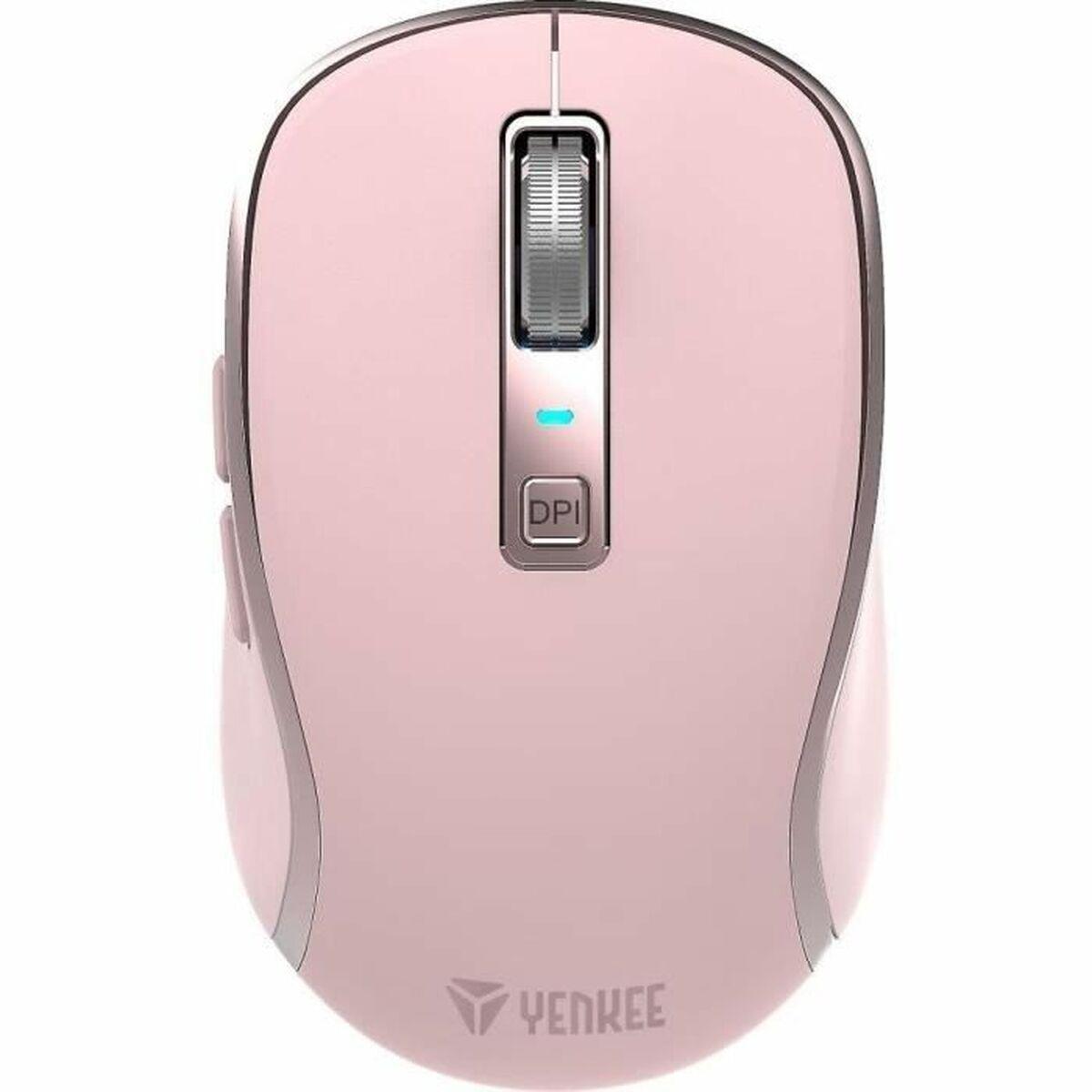 Rato Yenkee YMS 2085PK Cor de Rosa Rose 2400 dpi