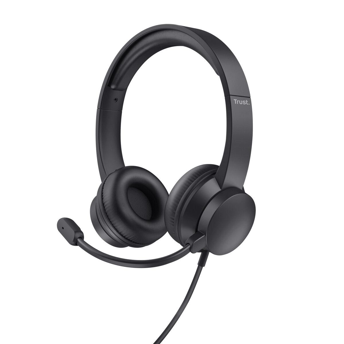 Auriculares com microfone Trust 25088 Preto