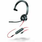 Auriculares Poly 8X218AA Preto