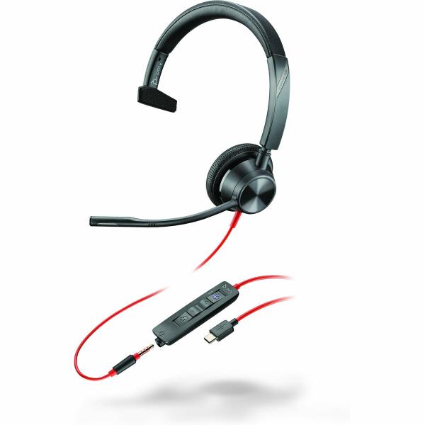 Auriculares Poly 8X218AA Preto
