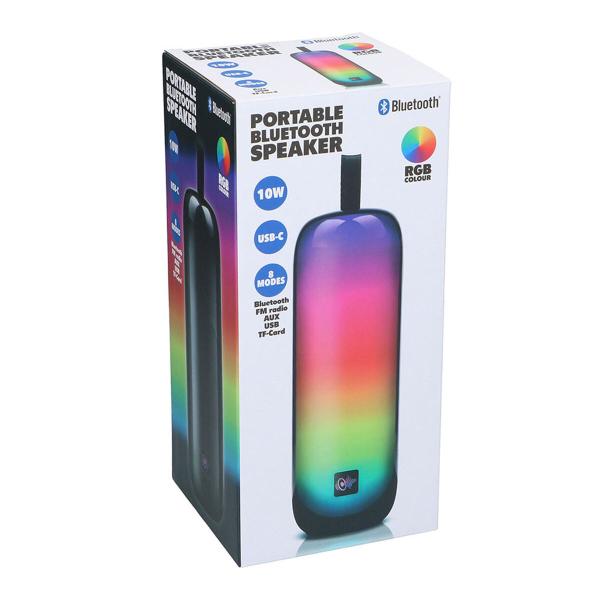 Altifalante Bluetooth Portátil Multicolor 10 W