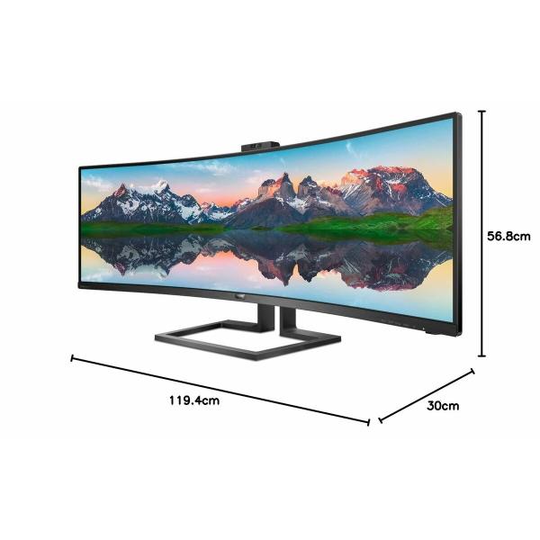 Monitor Philips 499P9H/00 49" UltraWide Dual Quad HD 60 Hz